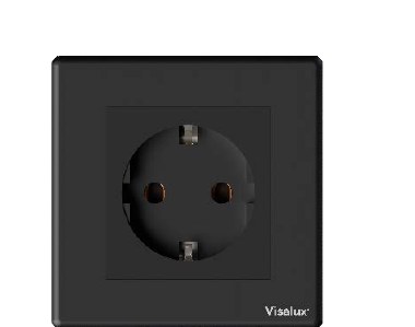 Socket 1G 16A — Lavish Black