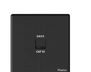 Computer Outlet CAT5 — Lavish Black