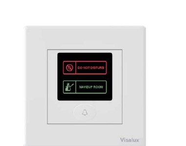 Bell Switch with Display — Lavish White