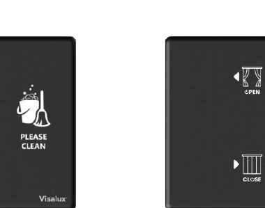 Curtain Switch 2G — Lavish Black