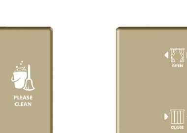 Curtain Switch 2G — Lavish Gold