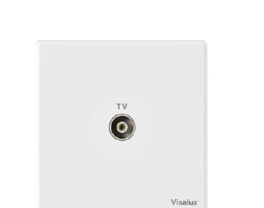 TV Outlet 1G — Lavish White