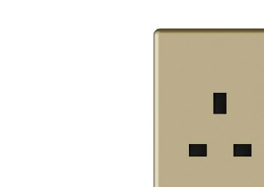 Socket 2G with Switch — Lavish Gold