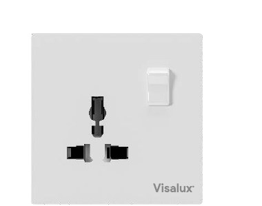 Multi Socket Switch 13A — Grand White