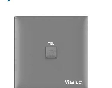Telephone Outlet RJ11 — Grand Dark Grey