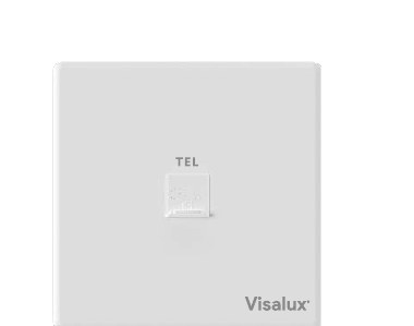 Telephone Outlet RJ11 — Grand White