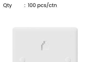 Computer Outlet CAT5 — E-Series