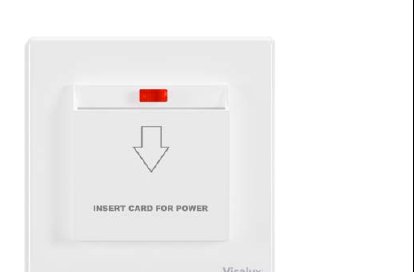 Key Card Switch — Decor White